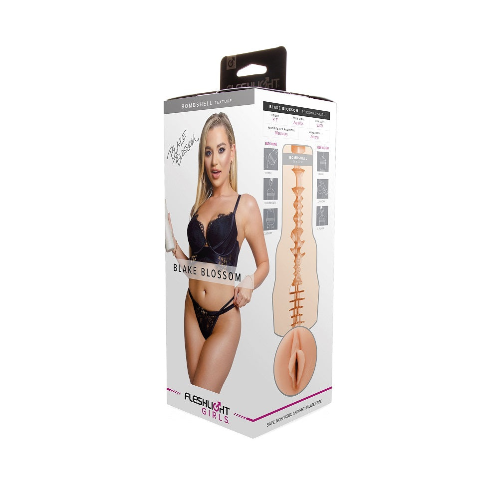 Fleshlight Girls Blake Blossom Bombshell Textured Male Masturbator